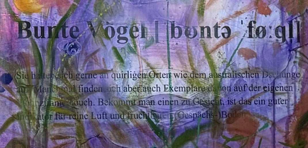 Bunte Vögel (Colorful Birds)