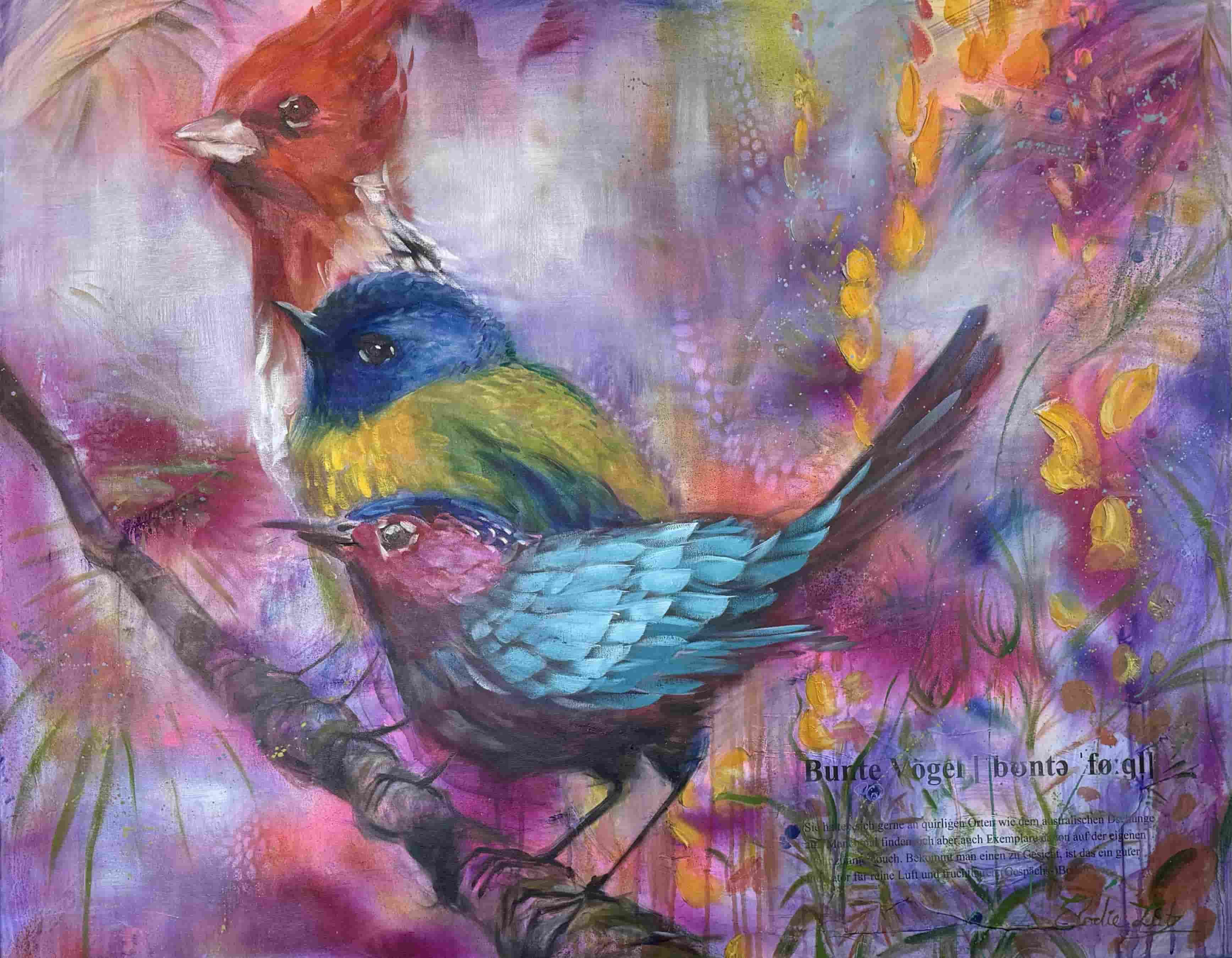 Bunte Vögel (Colorful Birds)